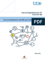 CCN-STIC 883 Implantación Del ENS para Entidades Locales