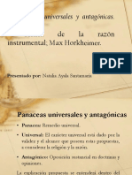 Exposición Panaceas Universales y Antagonicas