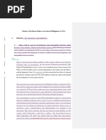 Motion: This House Believes in Federal Philippines (I. Pro) : The Issuesinfrastructure and Technological Disadvantages