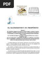 1 - El Matrimonio y Su Propósito