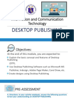 Desktop Publishing Lesson 1