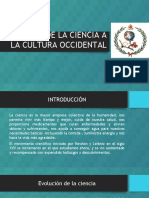 Aportes de La Ciencia A La Cultura Occidental