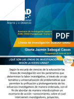 Líneas de Investigación ECEDU