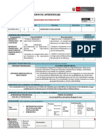 Sesion de Aprendizaje de Operadores Matematicos II Ccesa007