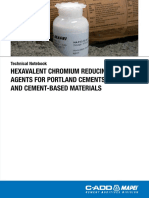 Mapei Dam Cement Reducing Agents Technical Notebook