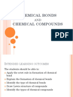 Chemical Bonds Chemical Compounds