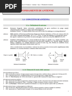 Fondamenti Di Antenne