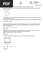 Revisão - Cone e Cilindro