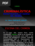 Investigacion de Escena Del Crimen