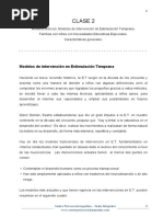 Modulos de Atención Temprana