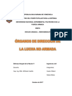 Órganos de Dirección de La Lucha No Armada