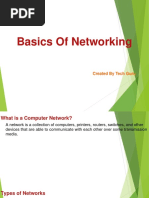 Basics of Networking and Routing