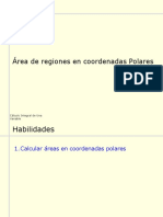 Área de Regiones en Coordenadas Polares