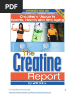 The Creatine Report in Association With: &