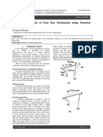 4 Bar Mechanism PDF