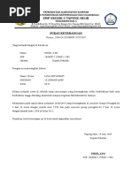 Surat Keterangan Prestasi