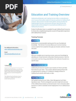 CallidusCloud Training Overview Brochure