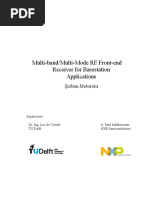 Multi-band/Multi-Mode RF Front-End Receiver For Basestation Applications