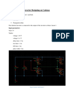 Invertor Designing On Cadence