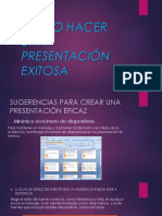 Como Hacer Una Presentación Exitosa