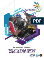 Deskripsi Teknis LKS SMK 2019 - Motorcycle Repair and Maintenance