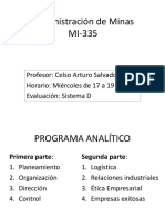 Administración de Minas