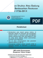 Perancangan Struktur Atas Gedung Bertingkat Berdasarkan Peraturan Gempa