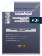 CAP. 9 POSIBILIDADES, PREFERENCIAS Y ELECCIONES - TRABAJO INDIVIDUALL (Martinez Soto)