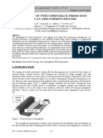 Evaluation of Twist Springback Prediction After An Ahss Forming Process