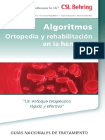 Algoritmos en Ortopedia y Rehabilitación en La Hemofilia