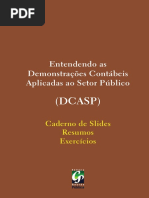 Entendendo As Demonstracoes Contabeis Aplicadas Ao Setor Publico Caderno de Slides Paginas Inicias