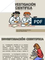 Diapositivas La Investigación Científica