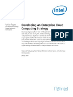 IT@Intel: Developing An Enterprise Cloud Computing Strategy