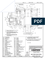 780Q Gearbox Assembly and Lubrication Drawing