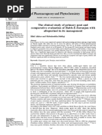 Clinical Study of Primay Gout and Comparative Evaluation of Habb-E-Suranjan With Allopurinol in It S Management.