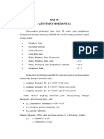 Contoh Perhitungan Alinyemen Horizontal PDF