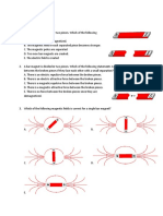 Chapter 10 Magnetism Multiple Choice1