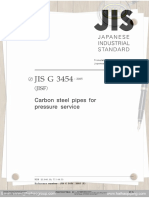 JIS-G3454 - Carbon Stee - Pipes For Pressure Service