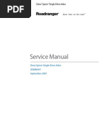 Service Manual: Dana Spicer Single Drive Axles September 2007