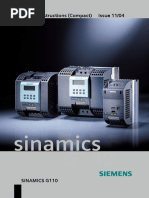 Sinamics G110 - Siemens