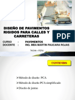 Diseño de Pavimento Rígido Método Pca