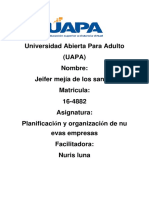 Tarea 2 Planificacion y Organizacion de Nuevas Empresas