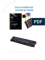 Conosca Las Partes de Un Cartucho de Toner