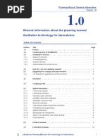 General Information About The Planning Manual Ventilation Technology For Laboratories