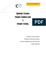 INFORME TECNICO - Puente Golden Gate - Puente Yelcho