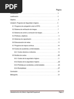 Unidad 6 Programa de Seguridad e Higiene