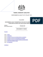 Environmental Quality Prohibition On The Use of Chlorofluorocarbons and Other Gases As Propellants and Blowing Agents Order 1993 P.U.a 434 93