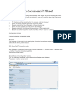 Configuration document-PI Sheet: December 18, 2013 8 Mi Nute Read