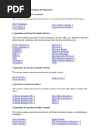 (Sanfoundry) Power Electronics 1. Questions & Answers On Diodes