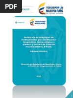 Definicion de Subgrupos Medicamentos PDF